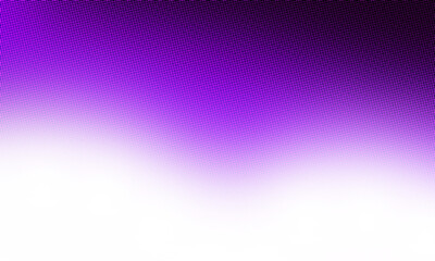 Abstract Dark Purple Blurred Gradient Wave with Halftone Dot Texture Background