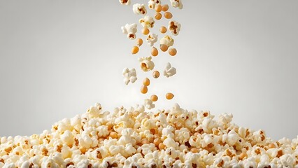 Freshly popped popcorn