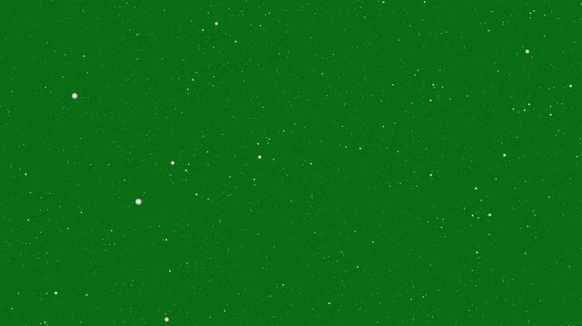 2D High quality twinkle star background animation with sparkling particle lights floating on a black night sky. twinkle star, captured in stunning for meditative, celestial or outer space themes. 4K