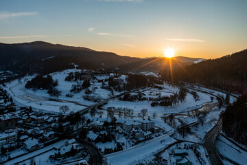 Muszyna małopolska zima  © Maciej G. Szling