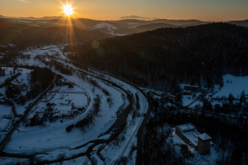 Muszyna małopolska zima  © Maciej G. Szling
