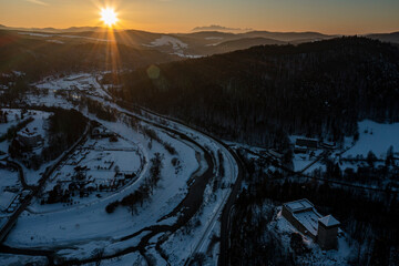 Muszyna małopolska zima  © Maciej G. Szling