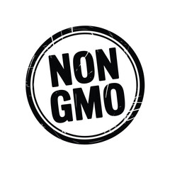 Non GMO stamp seal logo