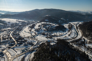 Muszyna zima małopolska  © Maciej G. Szling