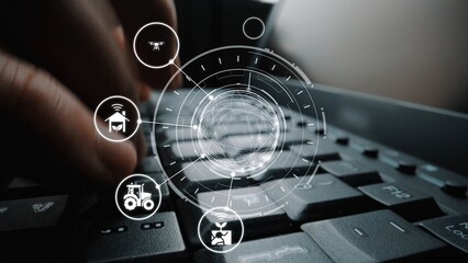 Concept of smart agriculture revolutionizes modern farming. Using innovation and automation, this approach to smart agriculture improves efficiency and promotes a sustainable future. Funnel