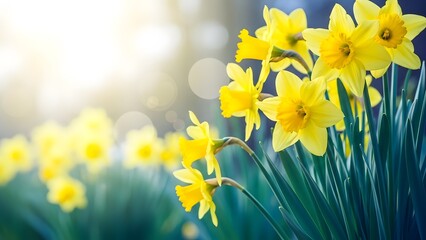 St david's day daffodils wales celebrating welsh culture and heritage on march 1st © Niju