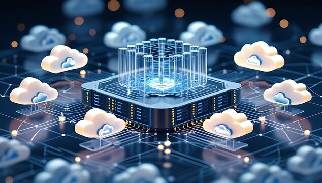 Cloud computing network infrastructure