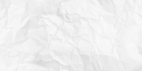 Obraz premium Paper texture Crumpled White. White crumpled paper for background. Top view.