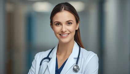 Image of a self-assured, cheerful woman physician.png