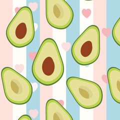 Cute Avocado Pattern