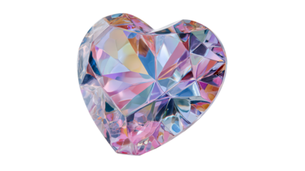 Diamond heart is exquisite symbol of love and elegance capturing everlasting beauty and romantic sentiments perfect for jewelry and decorative designs