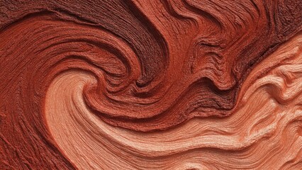 Fototapeta premium Abstract Textured Swirl Background in Shades of Red