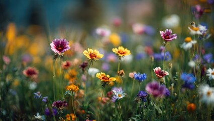 Fototapeta premium Field of Wildflowers