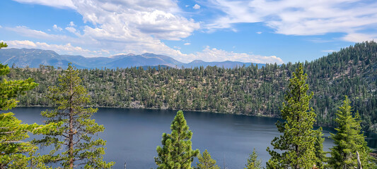 Cascade Lake near Lake Tahoe in California