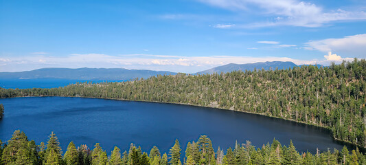 Cascade Lake near Lake Tahoe in California