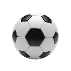 Fototapeta premium Classic soccer ball isolated on transparent background