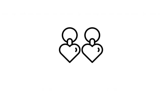 earrings animation icon
