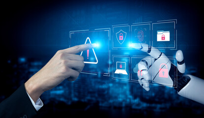 AI identifies cybersecurity threat and breach by protecting data, detecting threat, and preventing security risks in real time Vouch