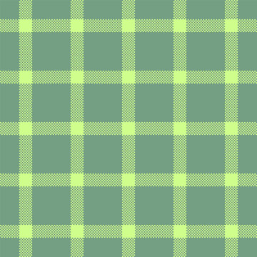Purity texture plaid textile, outside vector fabric check. Nobility pattern seamless background tartan in pastel and green colors.