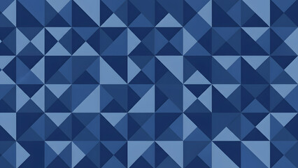 Monochromatic Blue Diamond Geometric Pattern