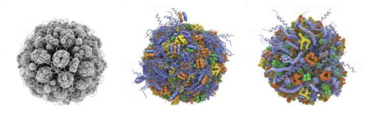 Cell Endosome Membrane-Bound Organelle Sorting Internalized Molecules, Directing Them to Lysosomes, Golgi Apparatus or Plasma Membrane, Playing Key Roles in Endocytosis in Eukaryotic Cells Isolated on