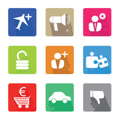 Professional Corporate Strategy Icons