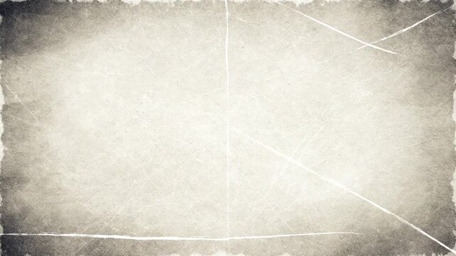 Animated aged paper background with distressed textures, folded effect and light leak style