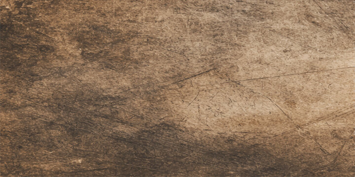A vintage brown leather and aged cardboard texture background featuring a rough, weathered pattern of antique parchment and recycled material for a grunge surface design