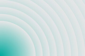 Obraz premium Abstract geometric seamless radiating gradient circles background. Abstract green geometric gradient circles wallpaper, backdrop, and background. 