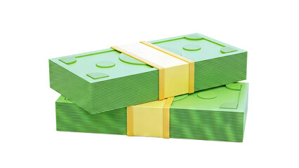 Stack of Cartoon Money Bills