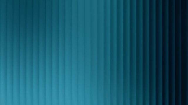 Fractal glass gradient in marine color palette: light blue, turquoise, petrol blue, teal green, greyish white, deep navy. Abstract striped background. Corrugated ribbed texture. Vertical lines pattern