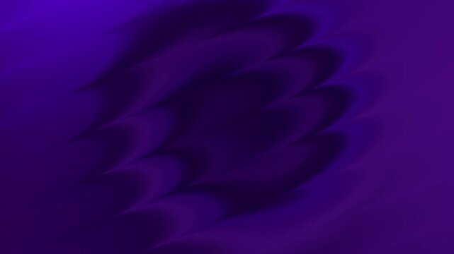 Abstract deep purple background animation&nbsp;featuring soft three dimensional flowing shapes seamless loop