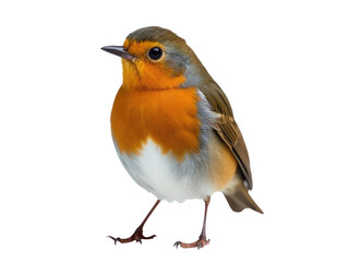 Fototapeta premium Small bird perched on a white surface