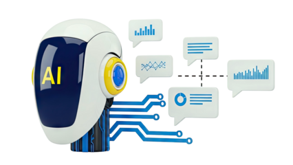 AI Robot with Data Analytics and Circuits