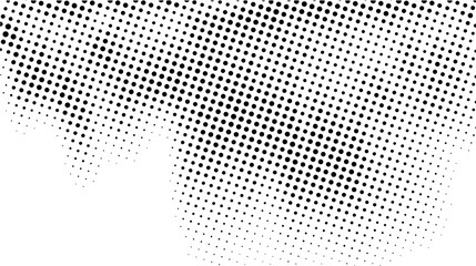 abstract gradient halftone dots background Pop art template texture Vector illustration	