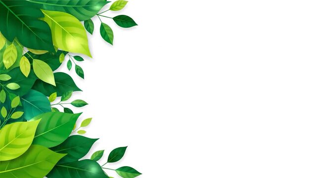 Green Leaves Background for Nature and Environmental Projects.