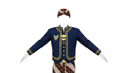 Traditional Indonesian Javanese Wedding Attire