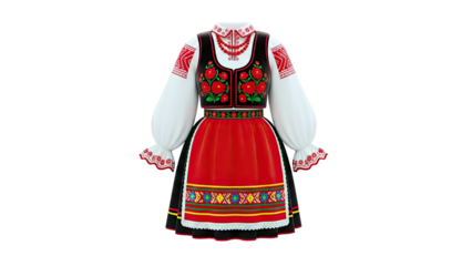 Traditional Ukrainian Folk Costume