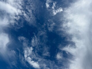 Fototapeta premium Beautiful clouds in the sky amazing cloudscape.