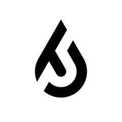 TJ or JT creative monogram logo