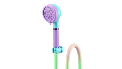 Colorful Shower Head and Hose Set