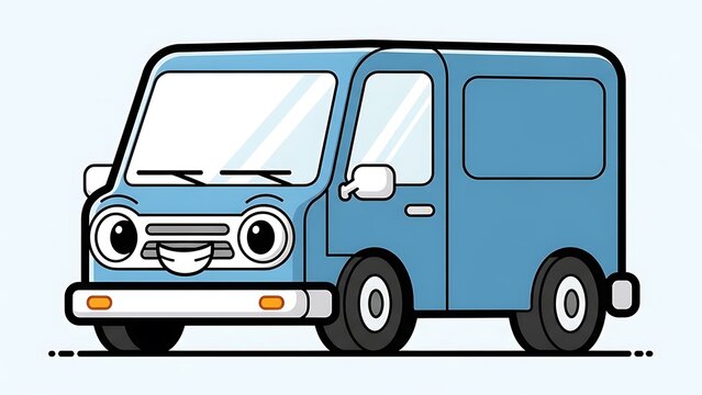 Cartoon Van