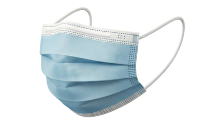 Light Blue Disposable Face Mask