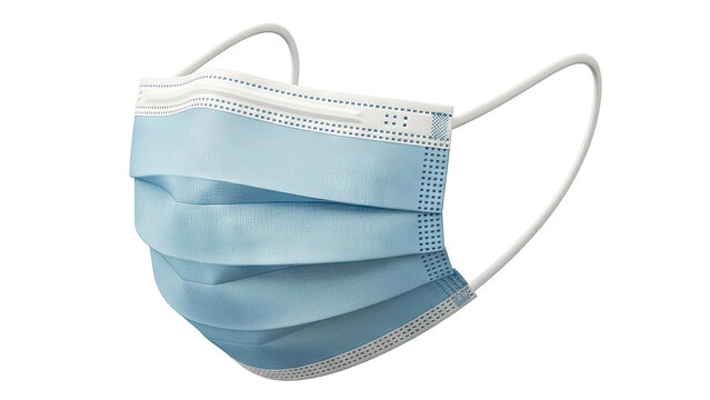 Light Blue Disposable Face Mask