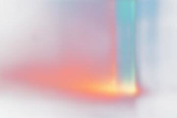 Fototapeta na wymiar light leaks overlay effect with blur rainbow light,retro film distressed flare light leak on black background,abstract analog film burn colorful light leak,Leaked camera poster photo effect mockup