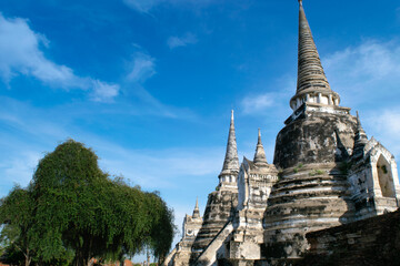 Three Chedis of Wat Phra Si Sanphet, Ayutthaya