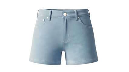 Light Blue Denim Shorts