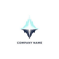 Obraz premium Corporate Logo Design with Abstract Shape.