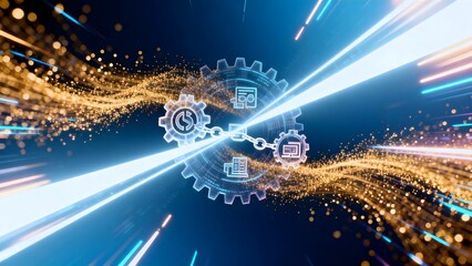 abstract fractal realms