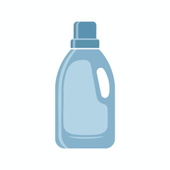 Light Blue Detergent Bottle